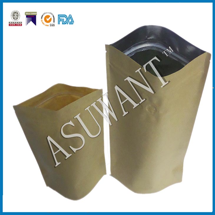 Aluminijska folija kraft papirna kafe torba