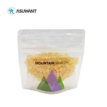 Clear Glossy 3.5g Smell Proof Weed Cigar Pacakging Child Resistant Bags