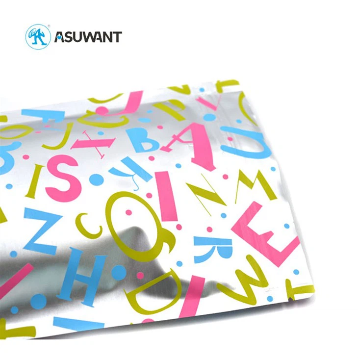 Resealable Pouch Packaging For Sea Salt Peanuts , Silver Ziplock Foil Bag Pouches 4.5 Oz