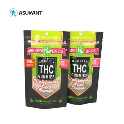 Toplo za brtvljenje THC Ziplock Tobacco CBD kanabis Ziplock Bag